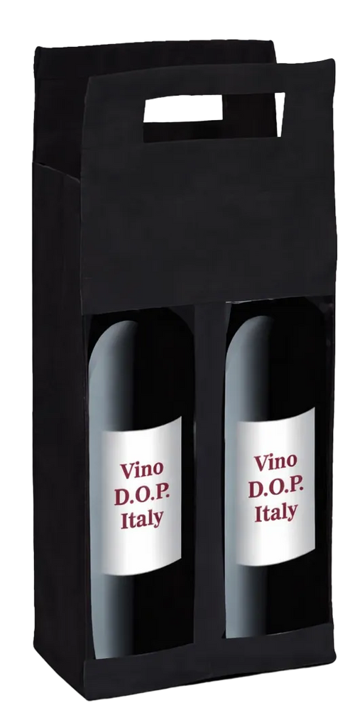 0958 Blood - Borsa Porta Vino Dimensioni cm. 16,5x9x35